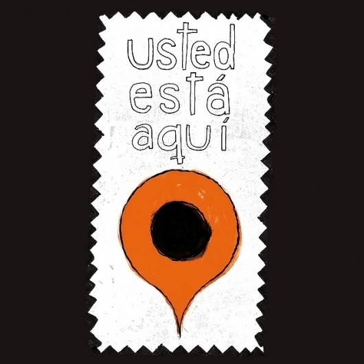 usted está aquí #aijon #you #usted #signal #est #illustration #aqu #are #jorge #here