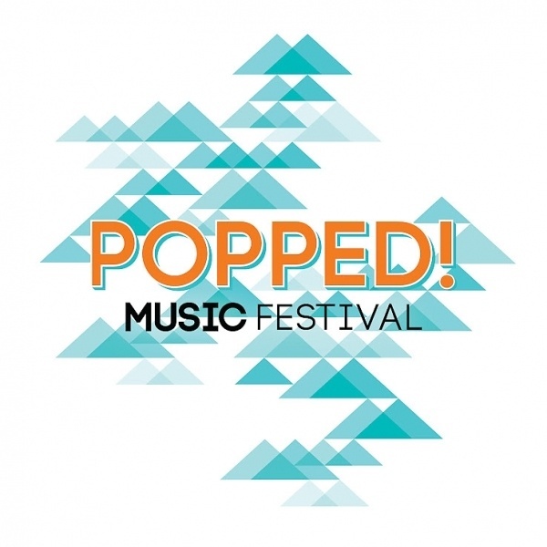 POPPED! Music Festival #music #logo #branding
