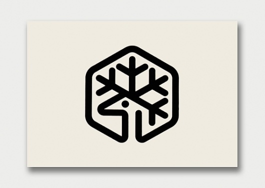 Logo Collection – Graphis Annual 67/68. / Aqua-Velvet #logo #deer #japanese #snowflake