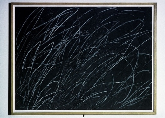 Container List: Twombly at SVA #draw #chalk #paint #trombly #art #visueal