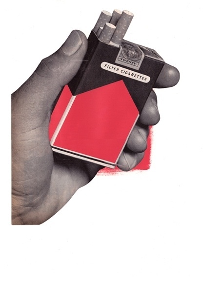 09-11 MIXED MEDIA - Jesse Draxler #blood #red #peligro #filter #cigarettes #jesse #draxler #omen #collage