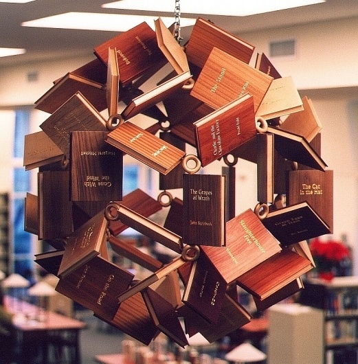 Millenium Bookball #sculpture #books