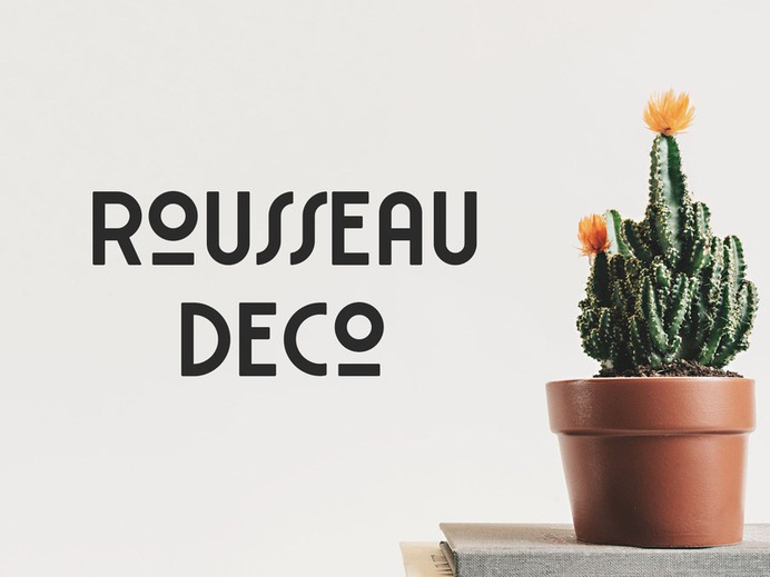 Rousseau Deco Free Font