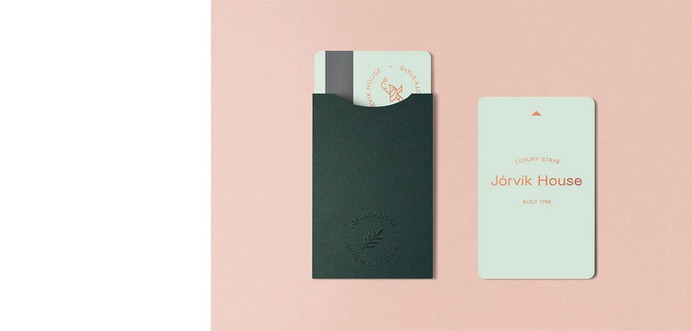 Jorvik House Identity - Mindsparkle Mag Fettle Design designed the identity for Jorvik House – a boutique hotel in city centre York that draws inspiration from the city's rich history and Viking heritage combined with modern Scandinavian design to create an exclusive and luxurious getaway. #logo #packaging #identity #branding #design #color #photography #graphic #design #gallery #blog #project #mindsparkle #mag #beautiful #portfolio #designer