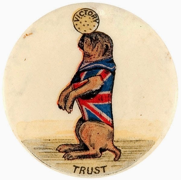 Letterology: The First Wearable Advertising #advertising #pin #illustration #vintage #circle