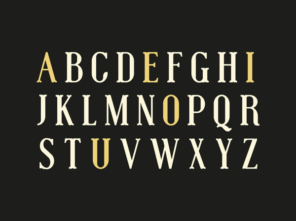 Muchacho Font #type #typeface #serif #letters #font