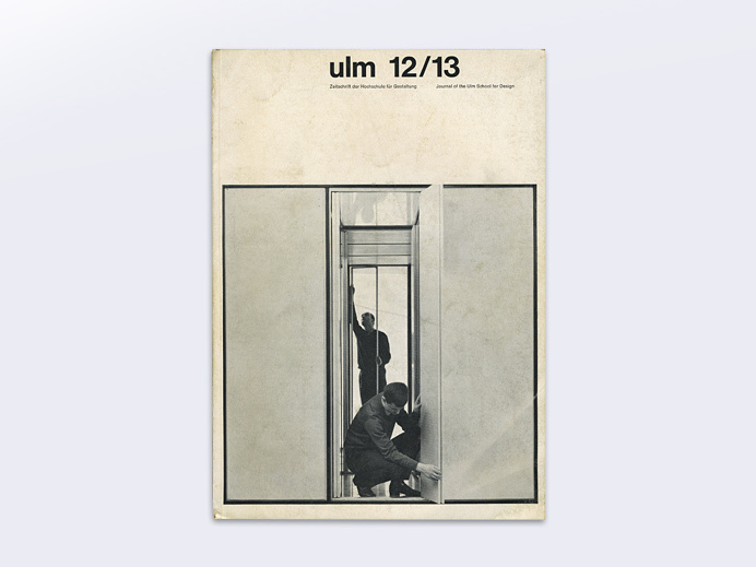 ulm 12/13 Journal of the Ulm School for Design, March 1965 via www.thisisdisplay.org