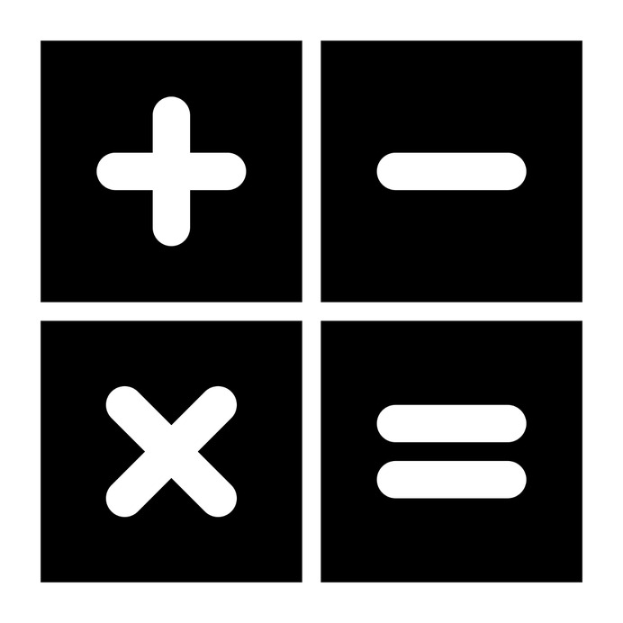 See more icon inspiration related to calculator, maths, calculating, technology, sings and technological on Flaticon.