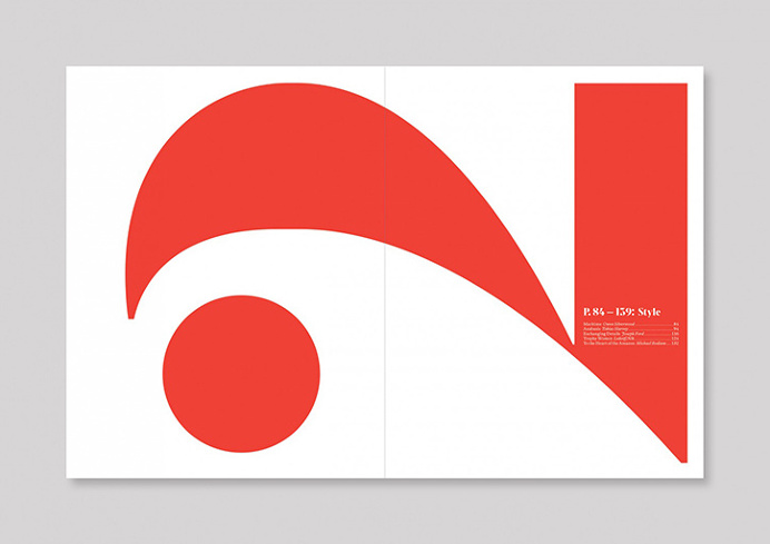 magazine layout, type, tipography