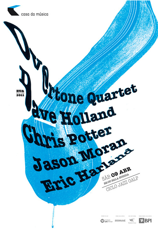 CASA DA MÚSICA JAZZ 2011 on Behance #jazz #transformation #poster