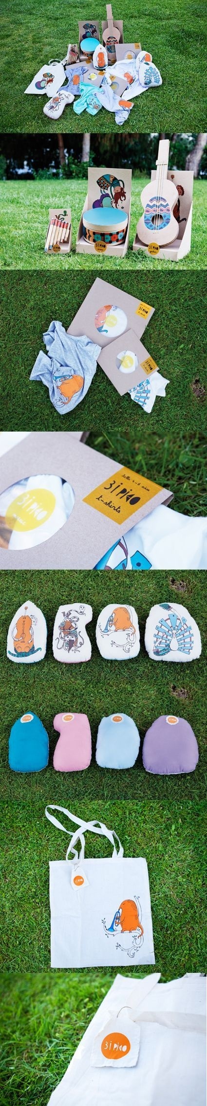 Silkscreen's project #silkscreen #merchandising #illustration #brand #music #logo #children