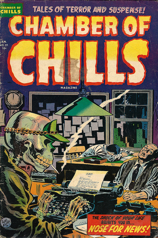 photo #of #cover #comic #illustration #chills #chamber