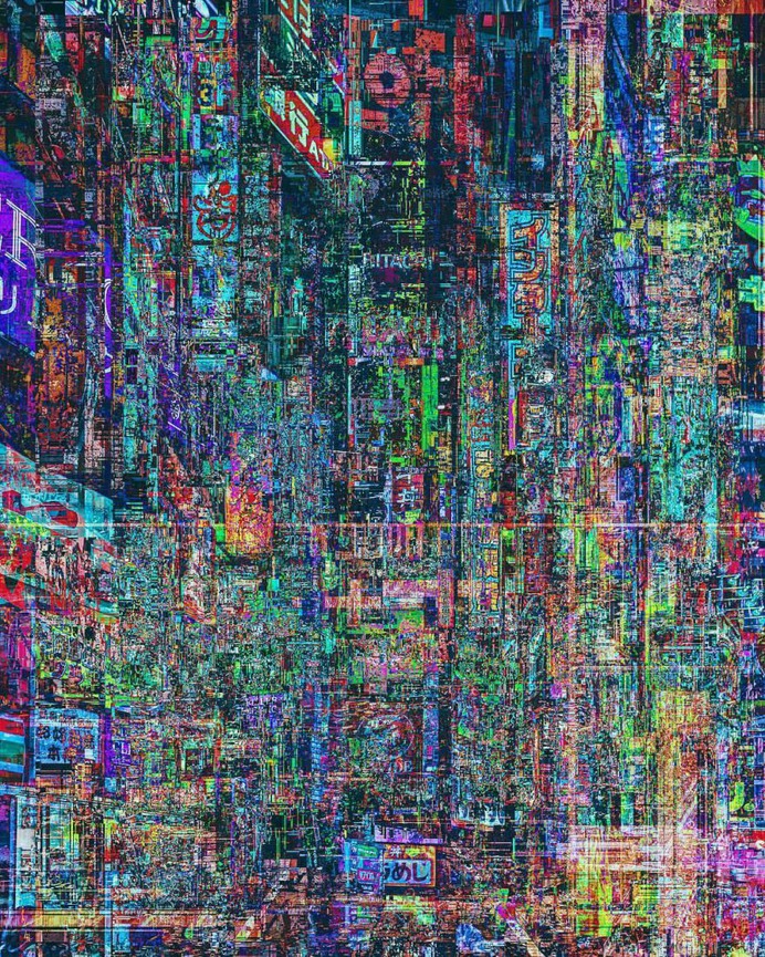 Cyberpunk and Futuristic Urban Landscapes by Yoshito Hasaka
