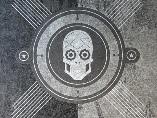 SXSW Squarespace Skull Cards « Beast Pieces #print #design #squarespace #raley #sxsw #bantam #jessica #skull #cards