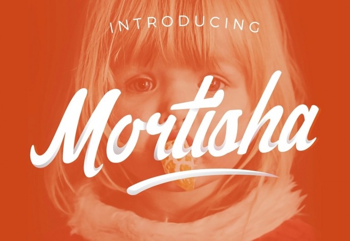 Mortisha Script Swashes