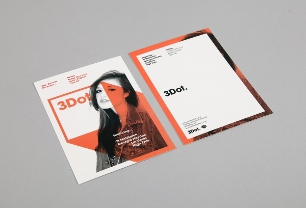 3Dot. Records Branding - She Was Only #stationary #branding #flyer #printing #logo