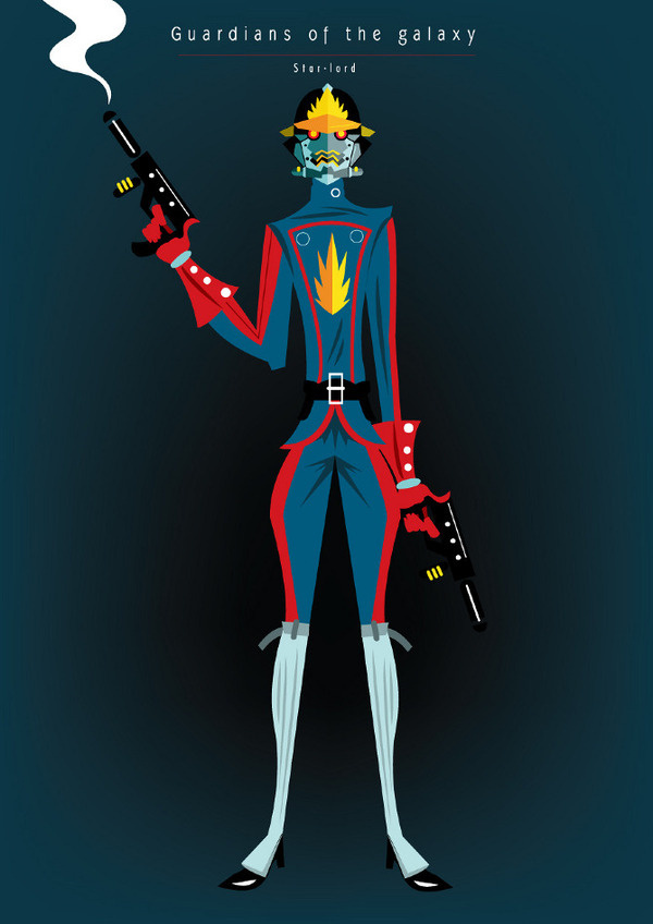 Marvel comics tribute patriciooliver #illustration #vector #patriciooliver
