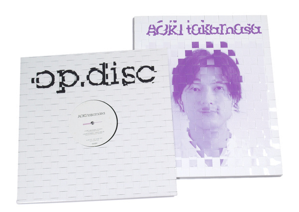 "op.disc / AOKI takamasa" Sleeve Design #record #graphic #sleeve #typography