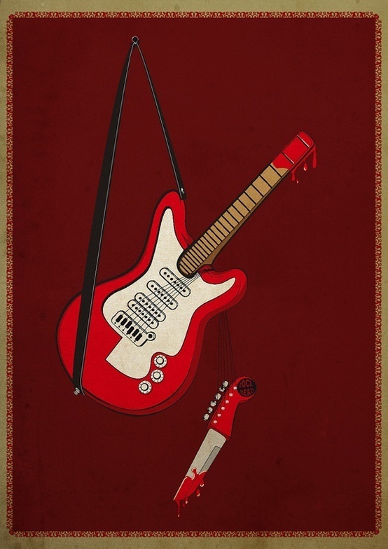 Report Comment #music #illustration #drawing #guitar