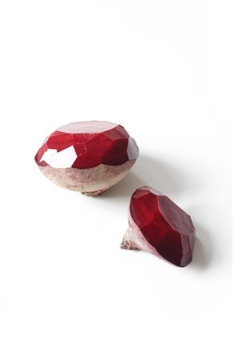 SARAH ILLENBERGER #beetroot #diamond #vegetables #art #ruby