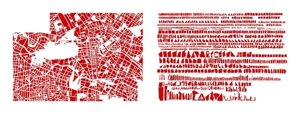 armelle caron tout bien rangé #design #conceptual #graphic #map #berlin