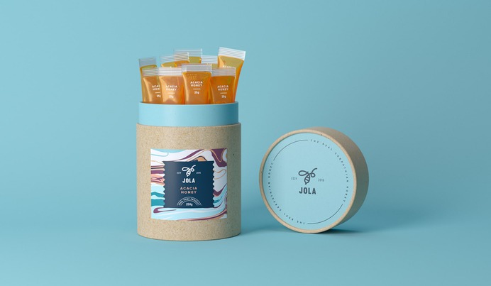 Jola Honey Mix - Mindsparkle Mag Tough Slate Design Branding Agency deisgned Jola Honey Mix – a Bright and Innovative Packaging created to attract younger audiences. #logo #packaging #identity #branding #design #color #photography #graphic #design #gallery #blog #project #mindsparkle #mag #beautiful #portfolio #designer