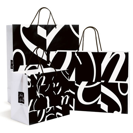 TheDieline.com: March 2007 posts #bag #black #typography