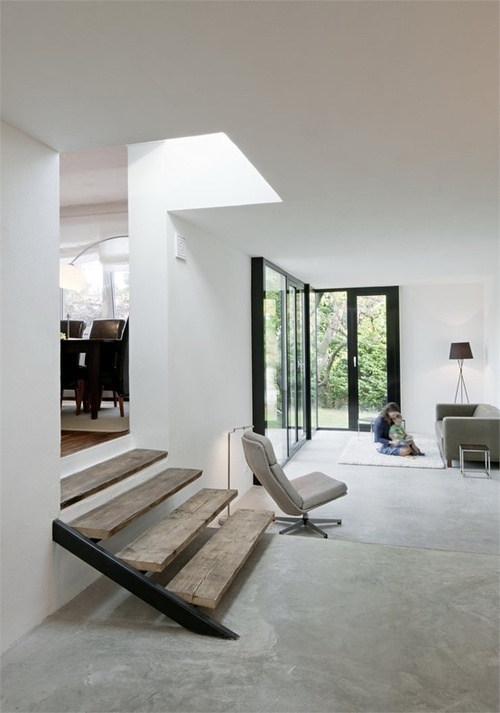 minimalistisch. #interior #concrete #white #home