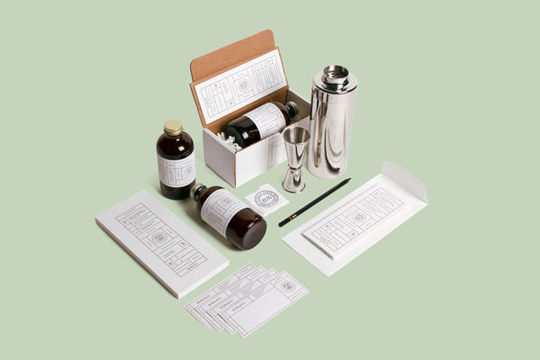RoAndCordials on Behance #stationary #identity #package