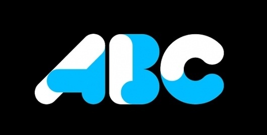 RoundRound on the Behance Network #modular #type #typography