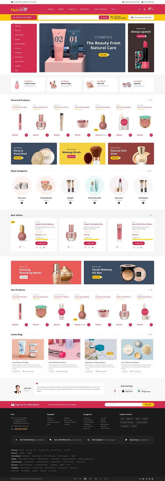 Flex Cart - Stencil BigCommerce Multi-Purpose Responsive Theme | TemplateTrip