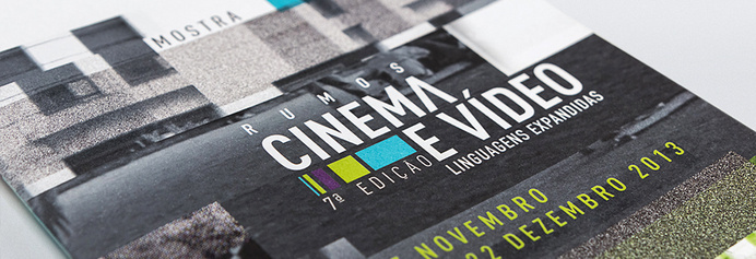 Rumos Cinema e VÃ­deo #branding #brasil #color #design #brand #cine #sao #desconstruction #logo #logotype #desconstruã§ã£o #itaãº #video #megalodesign #mostra #megalo #brazil #paulo #itau #rumos #cinema
