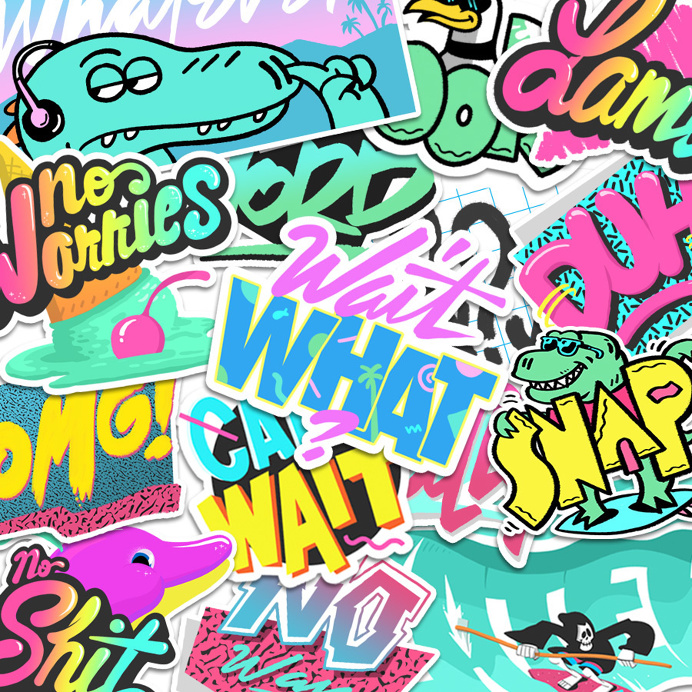 #stickers