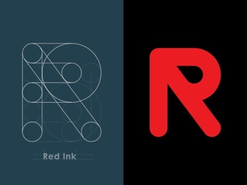 Red Ink Logo by Yoga Perdana #logo #ink #red