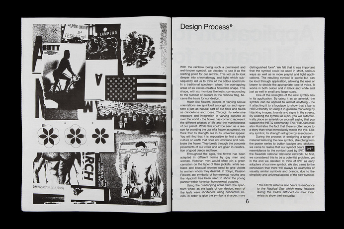 HBTQ* by Lundgren+Lindqvist #layout #lgbt #publication #typography
