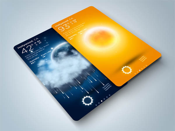 Weather App UI