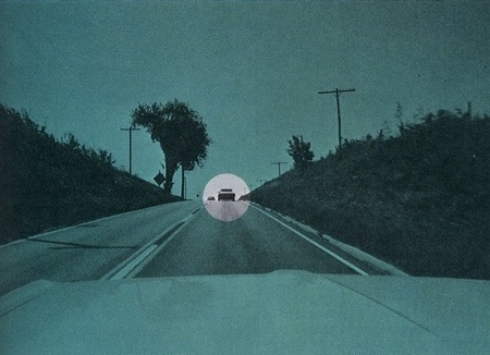 Google Reader (1000+) #retro #landscape #circle #collage #car