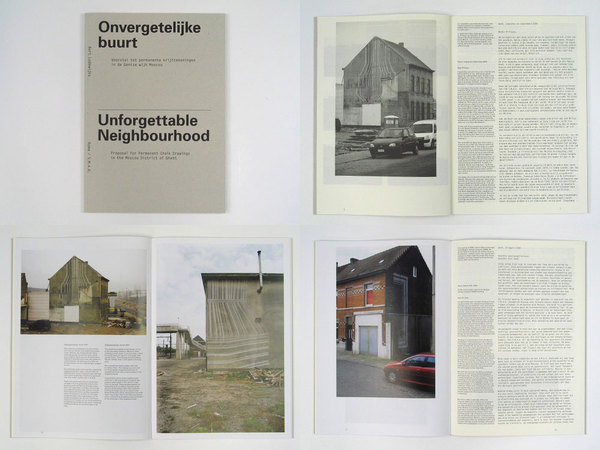 unforgettable neighbourhood #roger #willems #book #architecture #neighbourhood #layout #unforgettable