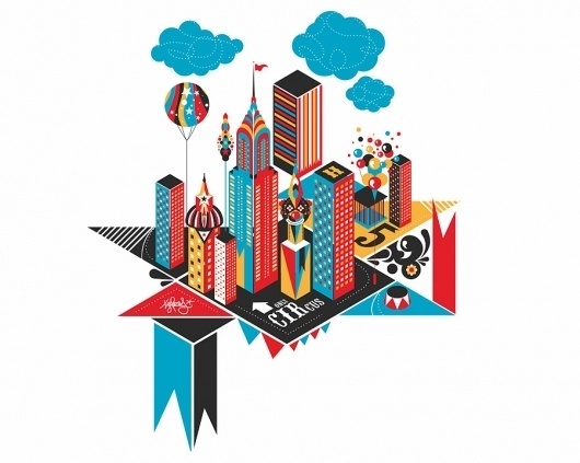 rockandrollcircus.jpg (JPEG Image, 900 × 719 pixels) #illustration #design #graphic