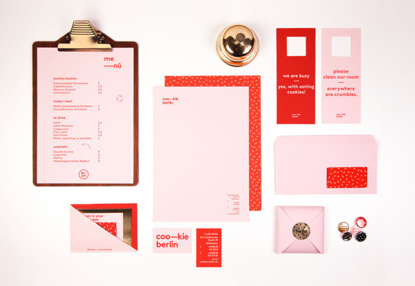 Visual Graphc nirtober: Cookie Hotel Berlin on Behance ... #stationary #branding