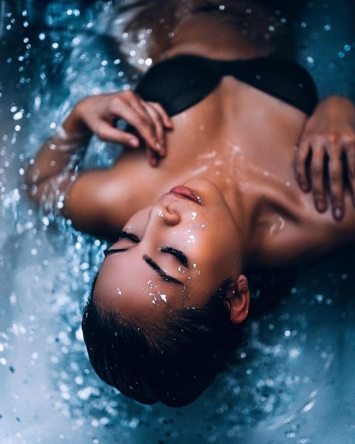 Colorful and Moody Female Portrait Photography by Elliott Eng