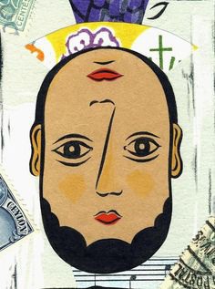 Wall art, art print,Upside Down-print
