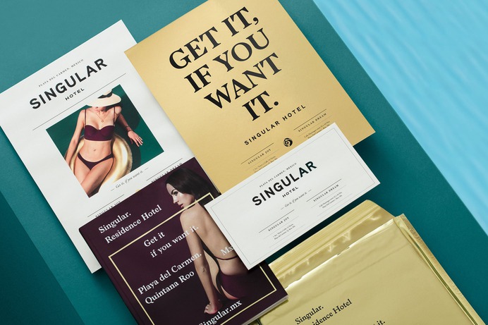 Singular Branding - Mindsparkle Mag Singular is located in Playa del Carmen, Mexico. It is a residential project that fuses the concept of condo and hotel. #packaging #logo #identity #branding #design #color #photography #graphic #design #gallery #blog #project #mindsparkle #mag #beautiful #portfolio #designer