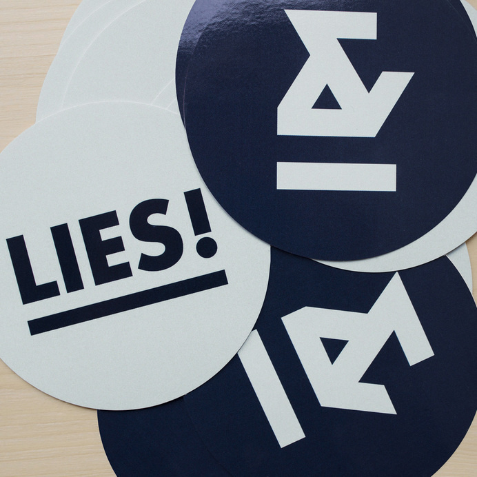 VON & ZU BUCH Stickers #branding #stickers #lies #shop #book #store #ampersand #identity #logo