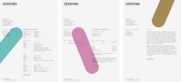 New Logo and Identity for Cerovski by Bunch #branding