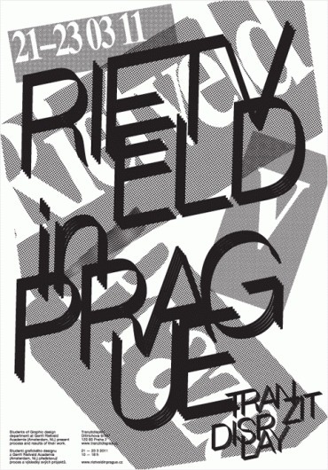 kýbl #rietveld #poster #prague