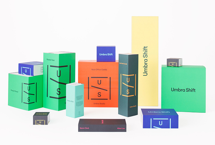 Umbra Shift by Post Projects #packaging #graphic design