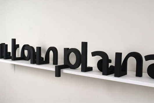 'Urban Planar', 3D typography #3d #typography
