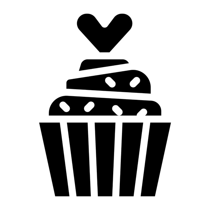 See more icon inspiration related to cake, dessert, meal, sweet, love and romance, food and restaurant, cupcake, romantic and love on Flaticon.
