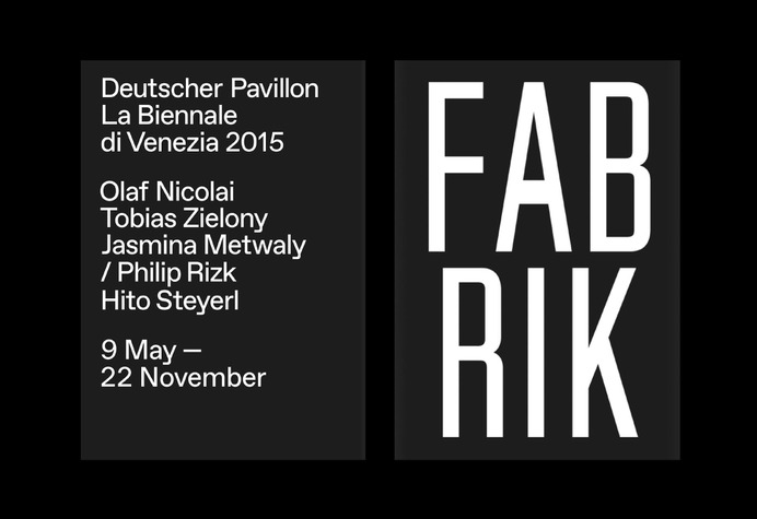 Fabian Bremer / Pascal Storz / Nicola Reiter / Helmut Völter: Deutscher Pavillon, La Biennale di Venezia